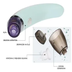 Aspirator do nosa elektryczny odciągacz kataru dla dzieci z regulacją-5907451356210