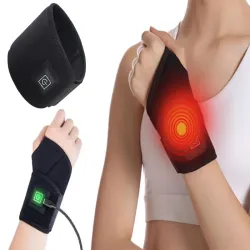 Opaska grzejąca na ból nadgarstka rozgrzewająca na usb 3 poziomy-5907451373040