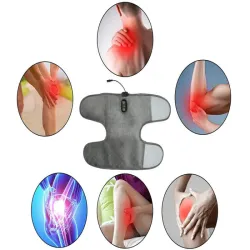 Opaska podgrzewająca na kolano masująca wibracyjna grzejący 5 trybów-5907451354360