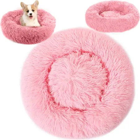 Pluszowe legowisko 50cm kojec dla psa kota miękkie poduszka posłanie-5907451359556