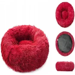 Pluszowe legowisko 50cm kojec dla psa kota miękkie poduszka posłanie-5907451359549