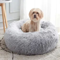 Pluszowe legowisko 50cm kojec dla psa kota miękkie poduszka kanapa-5907451359563