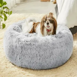 Pluszowe legowisko 50cm kojec dla psa kota miękkie poduszka kanapa-5907451359563
