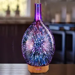 Nawilżacz powietrza aromaterapia dyfuzor zapachowy lampka nocna rgb-5907451375273