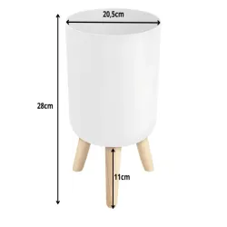 Donica 205mm doniczka kwietnik stojący na nóżkach do domu ogrodowa-5907451375518