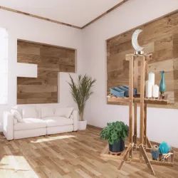 Kwietnik stojący drewniany na kwiaty doniczkowe doniczki trzypoziomowy-5907451369050