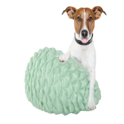 Gryzak dla psa z szyszką na smaczki czyszczenie zębów zabawka-5907451370520