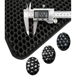 Mata wycieraczka pod kuwetę dla kota na żwirek 45x60cm duża oczka 0.55-5907451352267