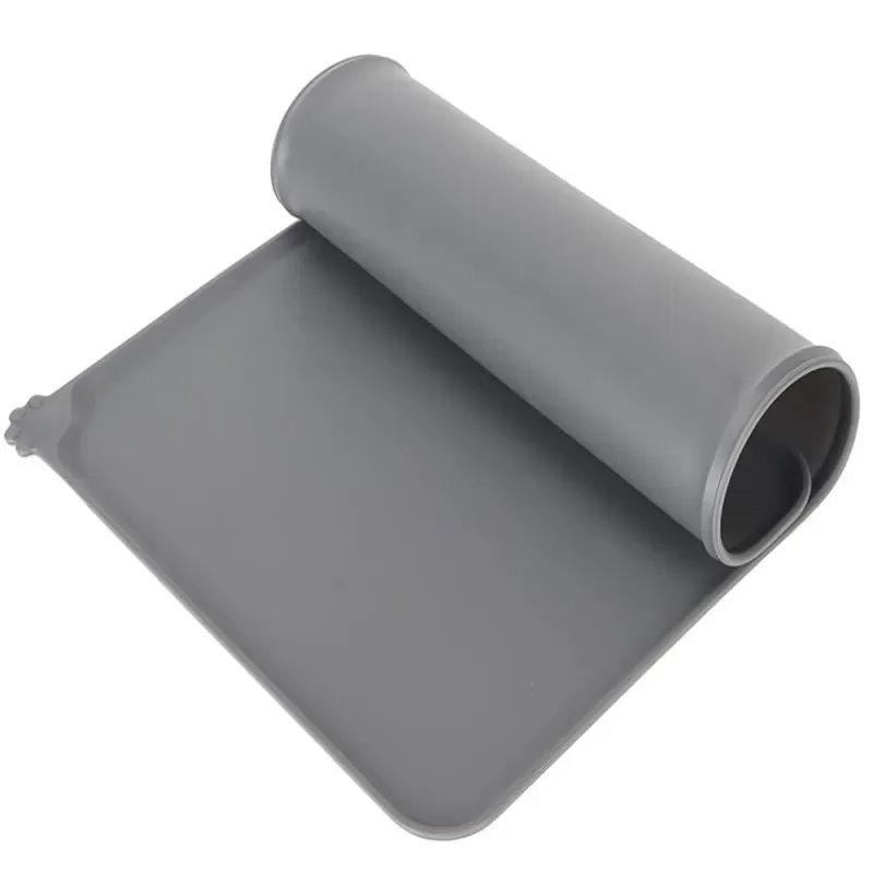 Mata podkładka pod miskę 47x29cm dla psa kota wodoodporna silikonowa-5907451352243