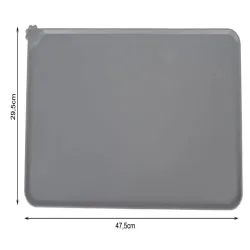 Mata podkładka pod miskę 47x29cm dla psa kota wodoodporna silikonowa-5907451352243