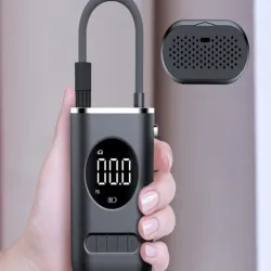 Pompka akumulatorowa do roweru samochodu kompresor elektryczny 10 bar-5907451372531