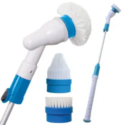 Elektryczna szczotka obrotowa do fug kafli mop z 3 końcówkami-5907451307472