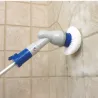 Elektryczna szczotka obrotowa do fug kafli mop z 3 końcówkami-5907451307472
