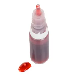 Sztuczna rana makeup kit zestaw na halloween z krwią wbity ołówek-5907451362891