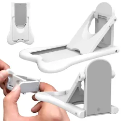 Blokada zabezpieczenie drzwiczek szafy okna przed dziećmi 2 sztuki-5907451375433