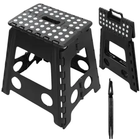 Taboret składany 39cm stołek krzesło składane wytrzymałe rozkładany-5907451375655