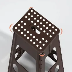 Taboret składany 39cm stołek krzesło składane wytrzymałe rozkładany-5907451375655