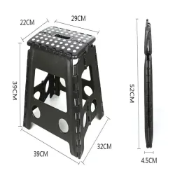 Taboret składany 39cm stołek krzesło składane wytrzymałe rozkładany-5907451375655