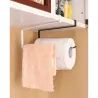 Uchwyt wieszak na ręcznik papierowy kuchenny wsuwany metalowy mat loft-5907451371626
