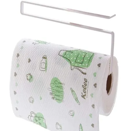 Uchwyt wieszak na ręcznik papierowy kuchenny wsuwany metalowy mat loft-5907451371626
