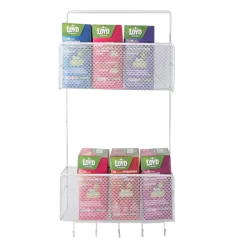 Organizer metalowy zawieszany półka wisząca kuchenna do łazienki-5907451371602