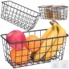 Koszyk wiszący kosz organizer metalowy zawieszana półka kuchenna-5907451371558