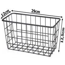 Koszyk wiszący kosz organizer metalowy zawieszana półka kuchenna-5907451371558