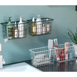 Koszyk wiszący kosz organizer metalowy zawieszana półka kuchenna-5907451371558