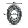 Duże koło 70cm dmuchane dla dziecka dorosłego do pływania w wodzie-5907451343210