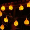 Lampki dynie 10 led wiszące halloween 200cm świecąca dekoracja ozdoba-5907451362839