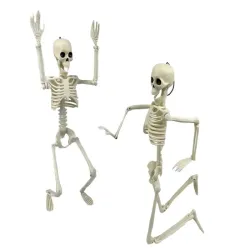 Kościotrup szkielet człowieka wiszący 40cm dekoracja na halloween-5907451362648