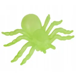 Pająk halloween 2 szt duże dekoracja straszne 11cm fluorescencyjne-5907451362631