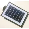 Latarnia solarna LED SMD 150W, czujnik ruchu, pilot i mocowanie IP68