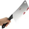 Krwawy tasak do kostiumu mordercy zabójcy psychopaty broń na halloween-5907451362549