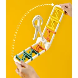 Suszarka na skarpetki bieliznę ubrania wieszak wisząca 12 klamerek zestaw-5907451364949