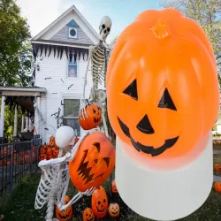 Lampka dynia na baterie świecąca figurka ozdoba dekoracja halloween-5907451362815
