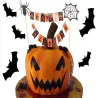Dekoracja halloween na ciasto tort na babeczki piker topper girlanda-5907451362761
