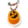 Dekoracja halloween na ciasto tort na babeczki piker topper girlanda-5907451362761
