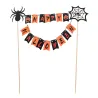 Dekoracja halloween na ciasto tort na babeczki piker topper girlanda-5907451362761