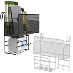 Półka organizer kuchenny pojemnik wiszący loft wisząca 3 x haczyki-5907451358573