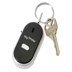 Brelok lokalizator kluczy na gwizd z diodą podświetlającą key finder-5907451355145