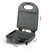 Toster 750w opiekacz typ grill do kanapek panini tortilla tostów-5907451363416