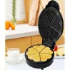 Gofrownica mocna 5 puszystych gofrów opiekacz na gofry serca 1000w-5907451363386