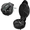 Gofrownica mocna 5 puszystych gofrów opiekacz na gofry serca 1000w-5907451363386