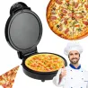 Elektryczny piec do pizzy 1000w nieprzywierająca powłoka szybki-5907451363393
