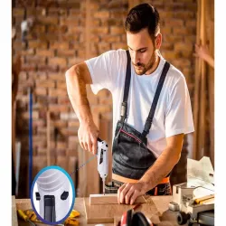 Wkrętarka akumulatorowa mini wkrętak zestaw 45 elementy bity walizka-5907451372791
