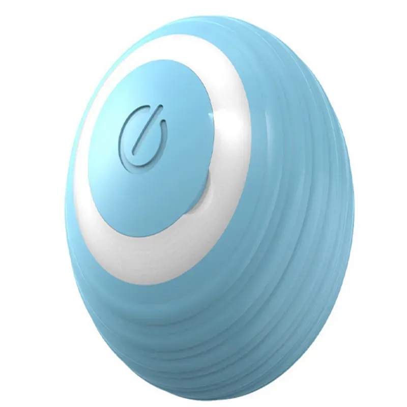 Zabawka dla kota psa uciekająca piłka led wibracje elektryczna usb-5907451372609