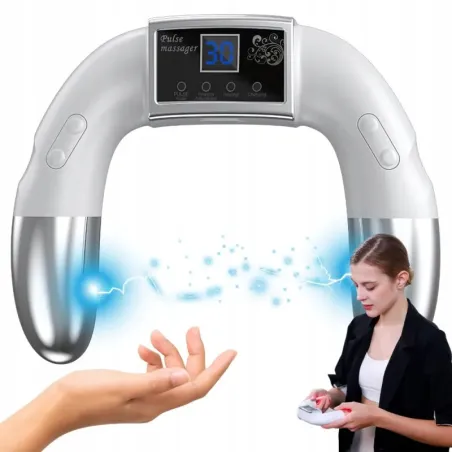 Masażer dłoni EMS elektrostymulator terapia impulsowa bóle napięcia-5907451373477