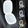 Lusterko do makijażu z podświetleniem składane x5 do torebki podróżne-5907451373767