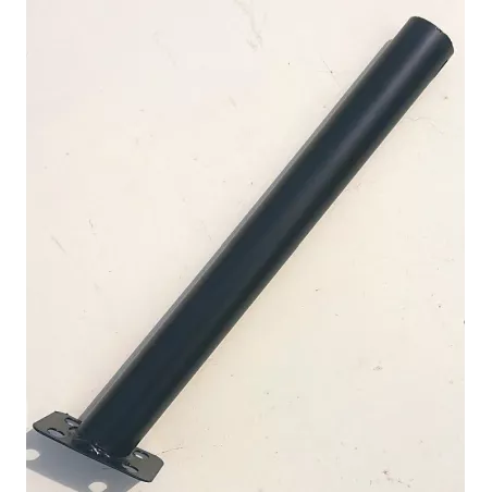 Mocowanie ścienne do latarni rura fi 40mm długość 370mm kolor czarny-